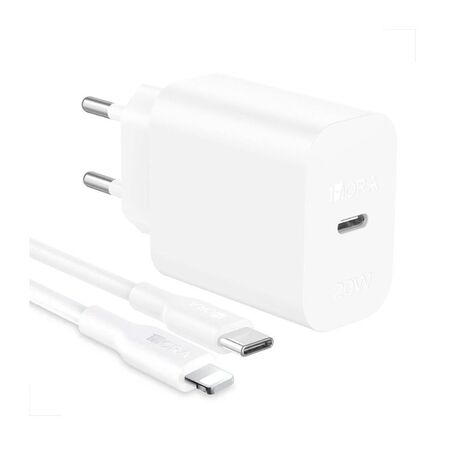 Carregador C Cabo 1Hora Tipoc x Iphone 3A 20W 1m