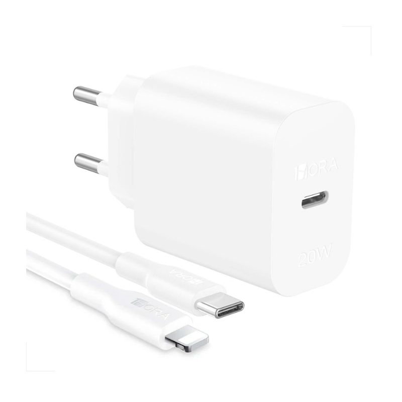 Carregador C Cabo 1Hora Tipoc x Iphone 3A 20W 1m