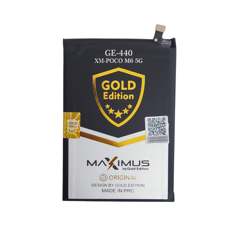 Bateria Xiaomi Bn5q Redimi 13c / C65 / Poco M6 5g Ge-440 Gold Edition