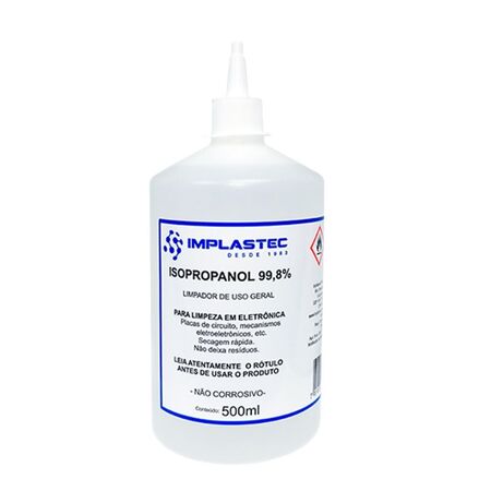 Alcool Isopropilico Implastec 500ml