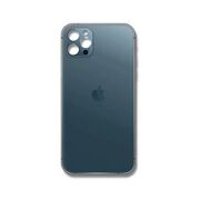 Tampa Traseira Do Iphone 12 Pro Max Azul