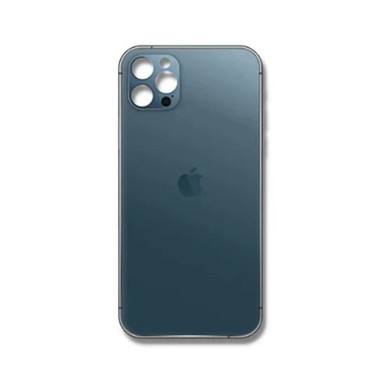 Tampa Traseira Do Iphone 12 Pro Max Azul