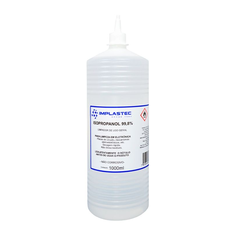 Alcool Isopropilico Implastec 1 Litro
