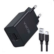 Carregador C Cabo Usb x TipoC 1Hora 5V 2.4A 12w 1m