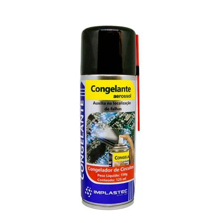 Congelante Spray Aerossol Implastec 150G / 125ML