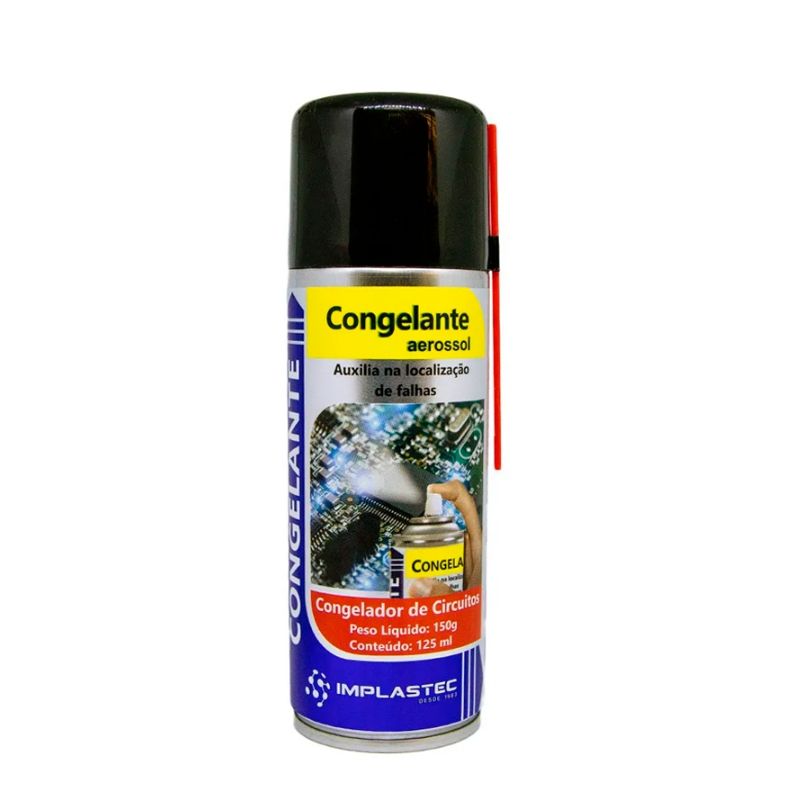 Congelante Spray Aerossol Implastec 150G / 125ML