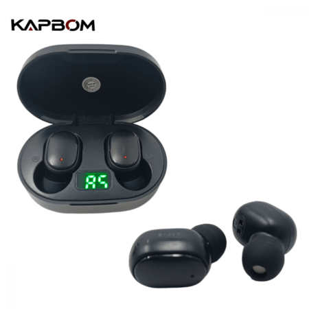 Fone de Ouvido Bluetooth E6s Kapbom Preto