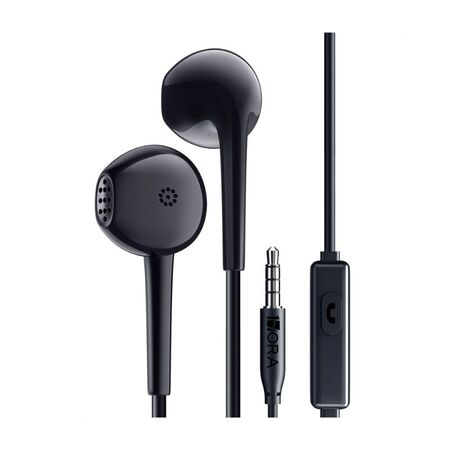 Fone de Ouvido C Mic 1 Hora Preto
