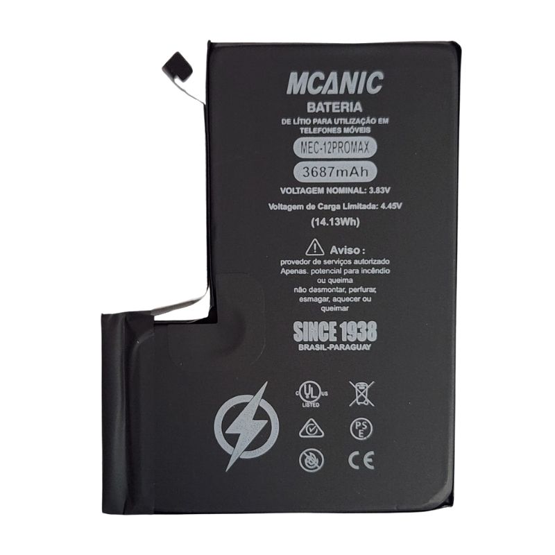 Bateria Do Iphone 12 Pro Max Mechanic