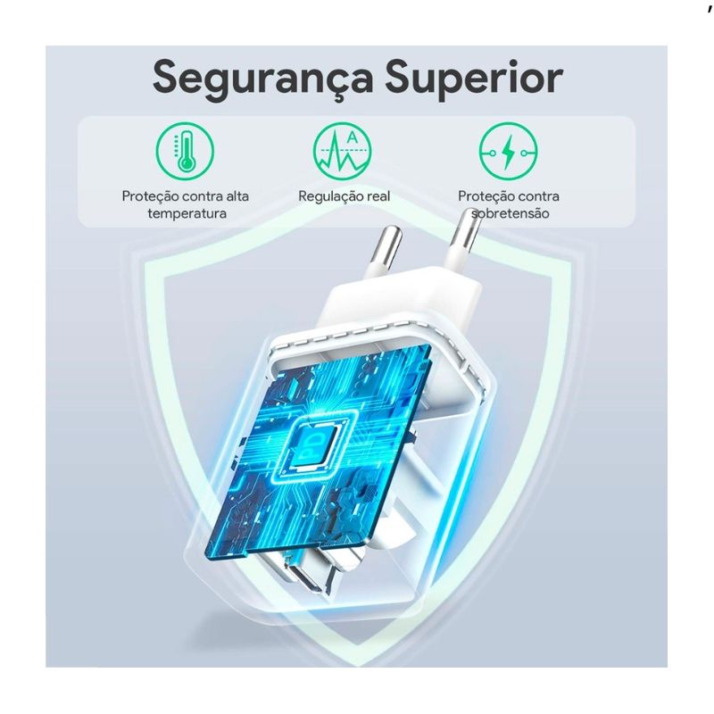 Fonte Carregadora S/ Cabo 1Hora Tipoc 3A PD 20W