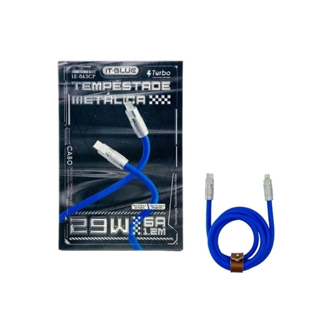 Cabo de Dados It-Blue Usb-C x Iphone 2Metros Azul