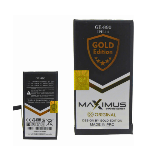 Bateria Do Iphone 14 Gold Edition