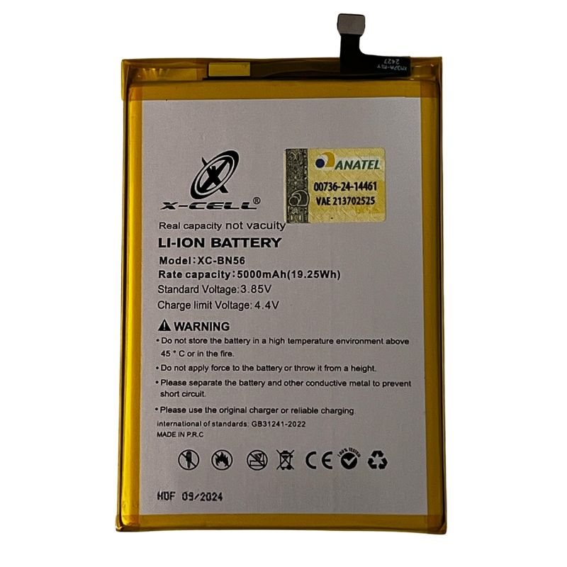 Bateria Xiaomi Bn56 redmi 9a / 9c Xcell