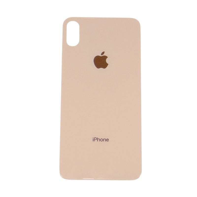 Tampa Traseira Do Iphone Xs Max Dourado