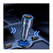 Carregador Veicular C Cabo 1Hora Tipoc 20W + Usb 18W 3A 1m