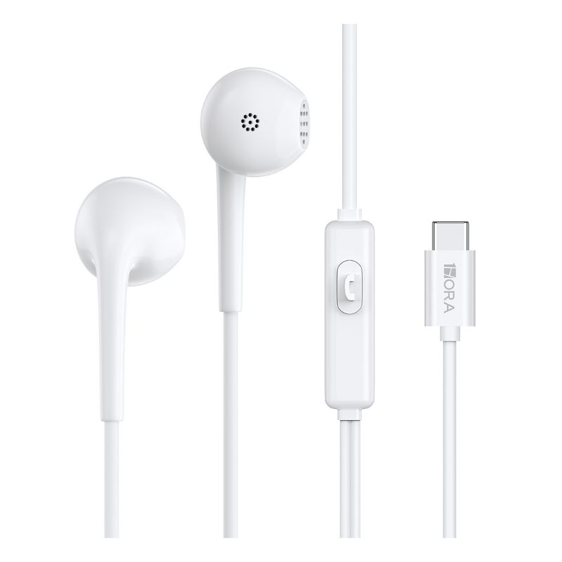 Fone de Ouvido Tipo C 1 Hora Aut124 Branco