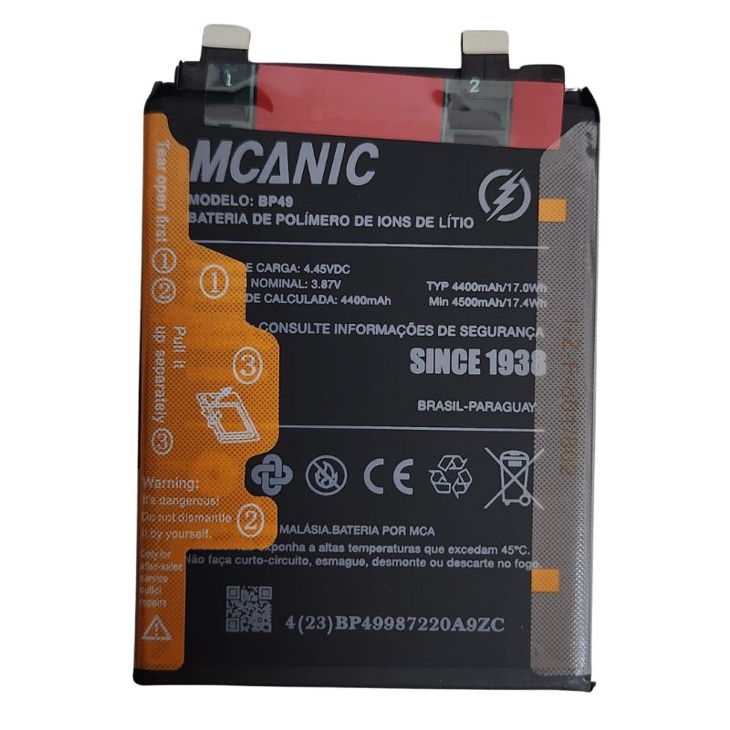 Bateria Xiaomi Bp49 Poco F4 5G / MI K40s  Mechanic
