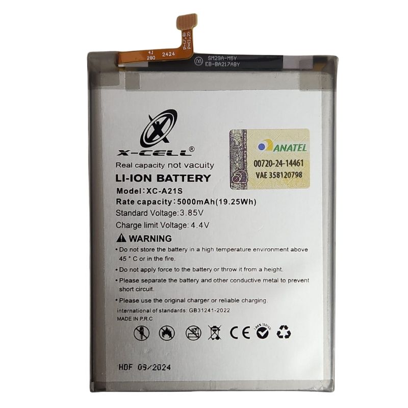 Bateria Samsung A21s / A02 / A04s / A12 / A13 4G - 5G / M13 Xcell