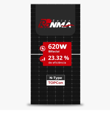 MODULO RONMA 620W BIFACIAL