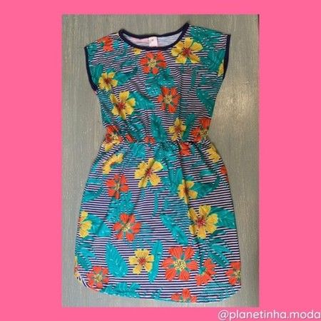 Vestido Flores Grandes