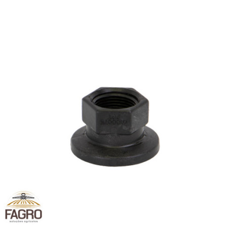 M100075FPT - CONEXÃO FLANGE 1" X ROSCA FÊMEA 3/4" - BANJO - (KIT com 10 unidades)