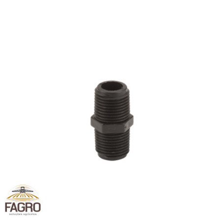 NIP050-SH - NIPLE CURTO 1/2" - BANJO - (KIT com 10 unidades)