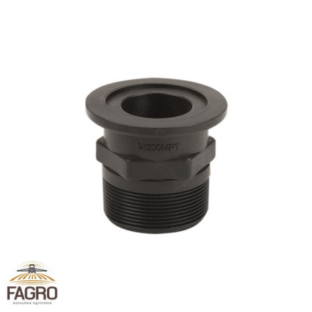 M200MPT - CONEXÃO FLANGE 2" X ROSCA MACHO 2" - BANJO - (KIT com 10 unidades)