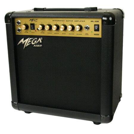 Amplificador Para Guitarra 30w Ml 30r Mega