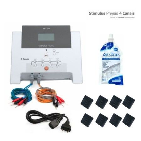 Stimulus Physio 4 Canais - Correntes Excitomotoras com 4 Canais de Saída - HTM