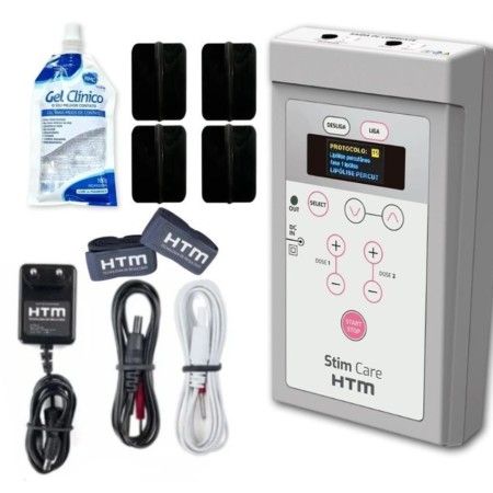 Stim Care - Estimulador Portátil de Correntes Bifásicas e Polarizadas para Estética - HTM