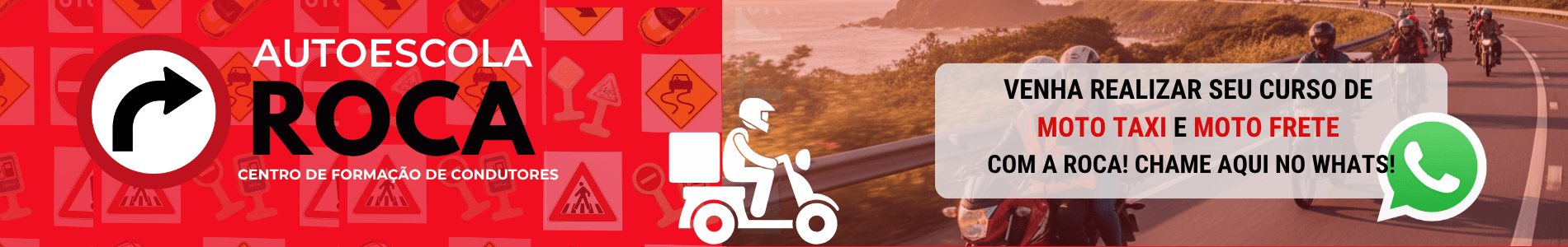 CFC roca moto taxi/frete