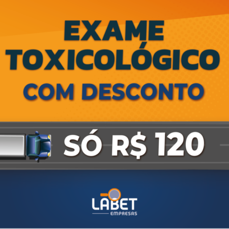 Exame Toxicológico Para Motoristas Com Cnh C, D E E - Labet