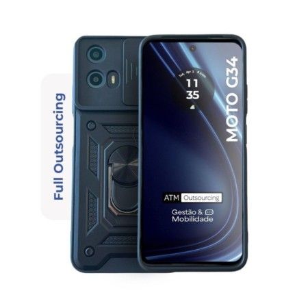 ATM - Full Outsourcing – (com Chip) Aluguel Moto G34 (Mensal) Mín.3
