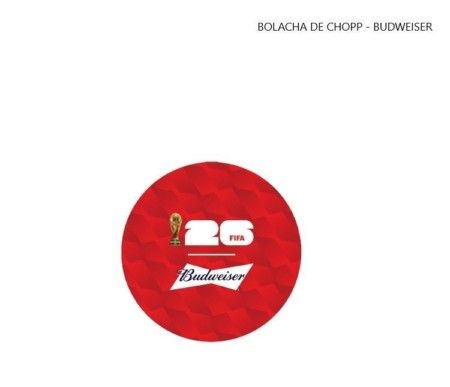 SITTRADE | BOLACHA DE CHOPP - BUDWEISER COPA
