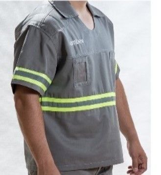 Realce Textil | Camisa ajudante Rota Distribuição de armazém