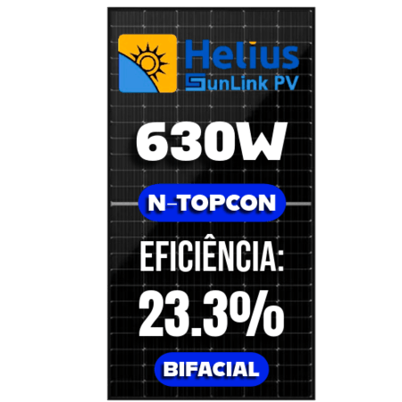 MODULO HELIUS TOPCON BIFACIAL 630W