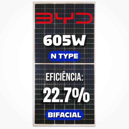 BYD TUI66T 605W BIFACIAL NACIONAL