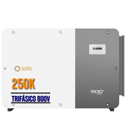 INVERSOR SOLIS 250k-EHV-5G PLUS M/WI-FI