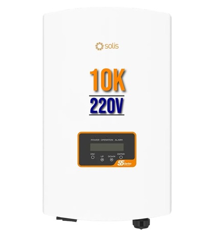 Inversor Monofásico Solis S5 10kW - S5-GR1P10K-M com Wi-Fi Integrado