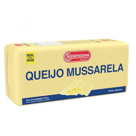QUEIJO MUSSARELA LA SERENISSIMA (4 UNID./CX)