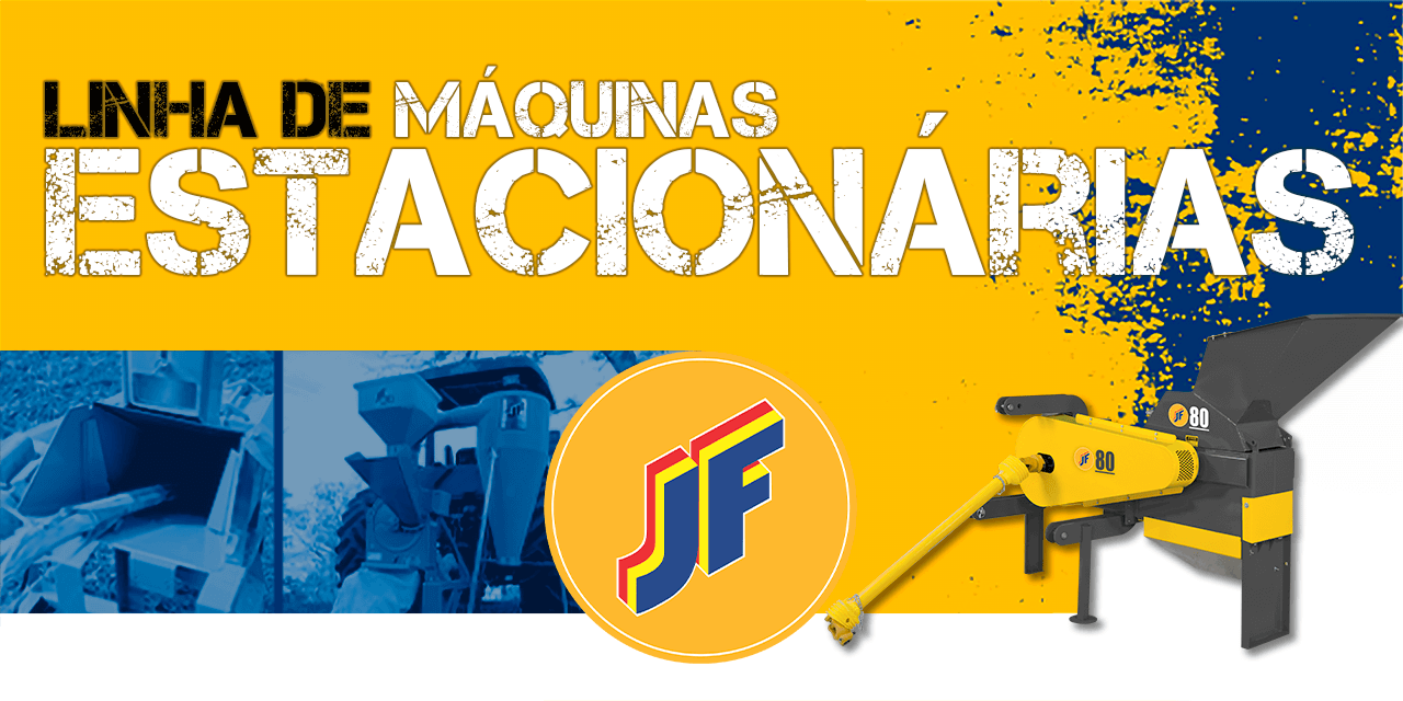 Banner Máquinas Estacionárias JF Máquinas