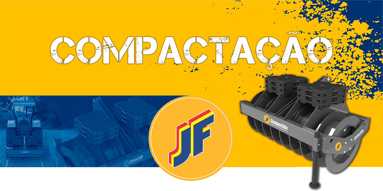 Banner Compactador de Silagem JF Máquinas
