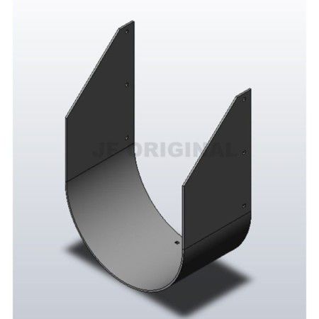 BORRACHA DO COMPLEMENTO DA CALHA DO JF 9000