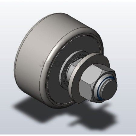 ROLDANA COMPLETA DO COMPACTADOR DE FARDO DA JF PRISMA 4000/5000