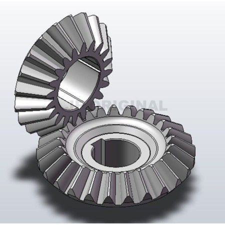 KIT ENGRENAGENS CAIXA TDP 1000RPM FRONTAL