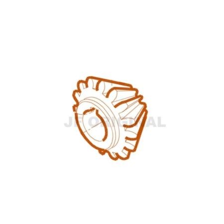 PINHAO CONICO DENTE RETO 12 DENTES