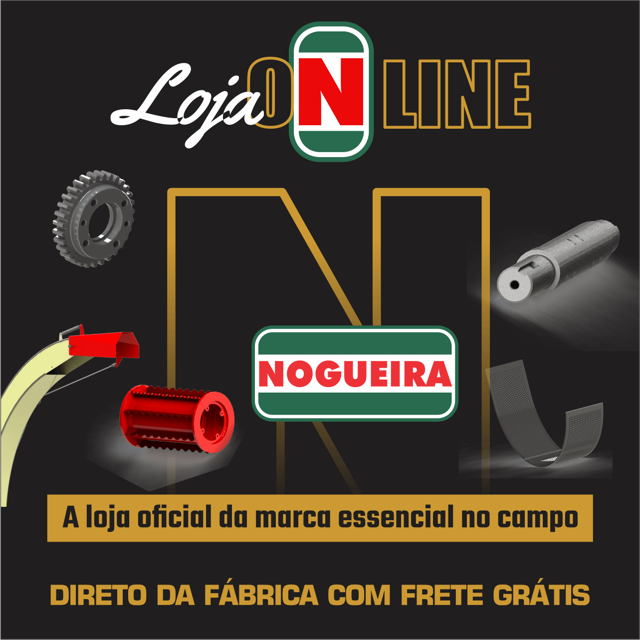 Banner - Nogueira | Loja Online Oficial | A marca essencial de máquinas e implementos agrícolas