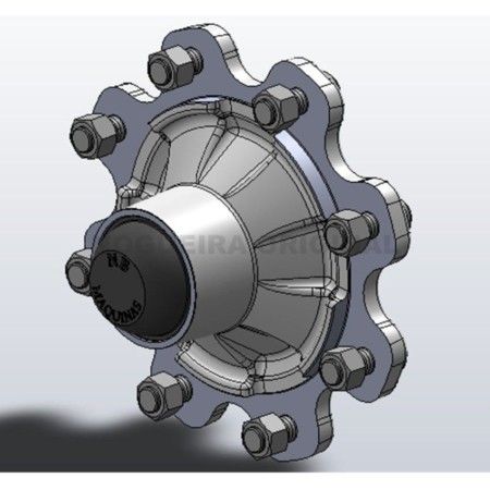 CUBO DA RODA COMPLETO
