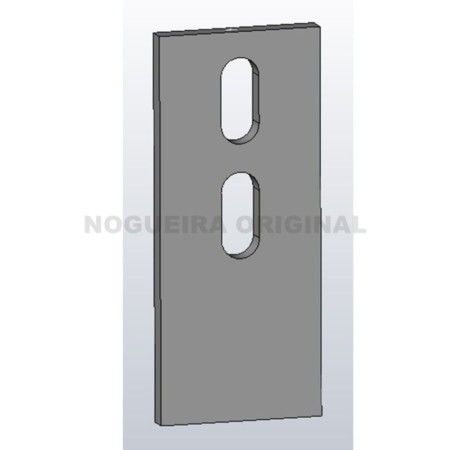 CHAPA SEGURANCA DO EIXO CENTRAL DA AP 41N