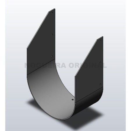 BORRACHA DO COMPLEMENTO DA CALHA DO VFN 9000